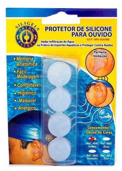 Protetor de ouvido de silicone Ortho Pauher