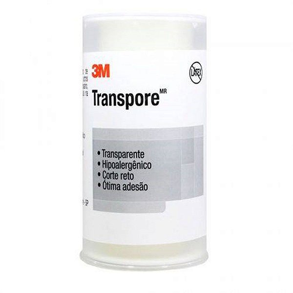 Fita Transparente Transpore 100mm X 4,5m 1527 3m