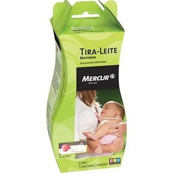 Bomba Manual Tira Leite Materno Amarelo Mercur