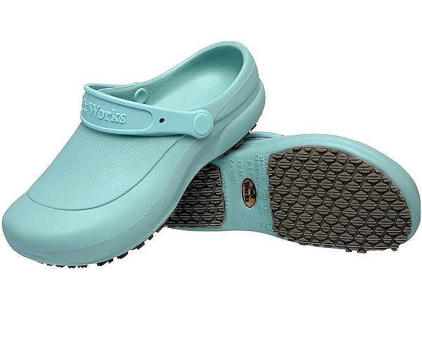 Tamanco estilo Crocs Cirúrgico Babuche Bb60 Verde