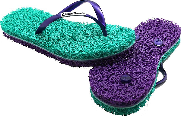 Chinelo Confort Massageador E Anti Stress Castellane