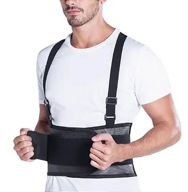 Cinta Protetora Costas E Cintura Kestal Preto