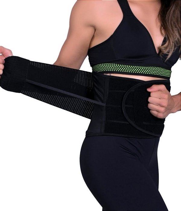Faixa Abdominal Elástica Modeladora com Regulagem 9002 Cinta Moderna
