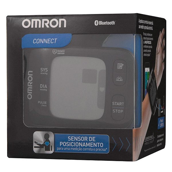 Aparelho De Pressão Digital Connect Pulso Com Bluetooth Hem-6232T
