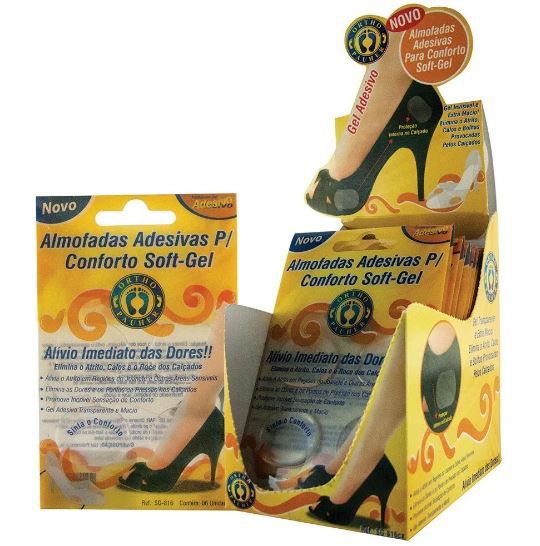 Almofada Adesiva Para Conforto Soft-Gel