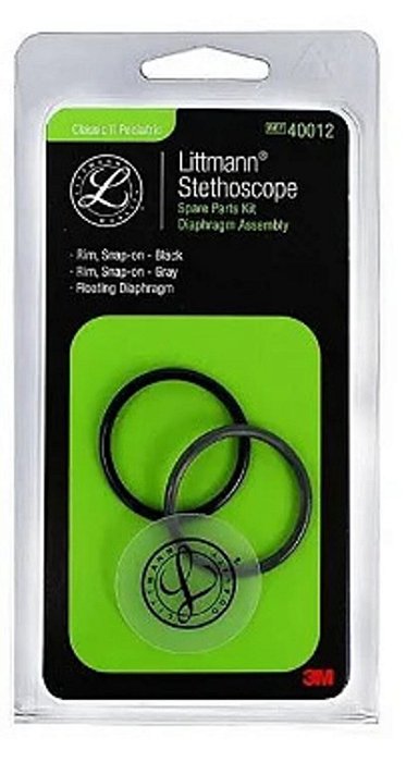 Kit Diafragma E 2 Anel Pediátrico Classic 40012 Littmann