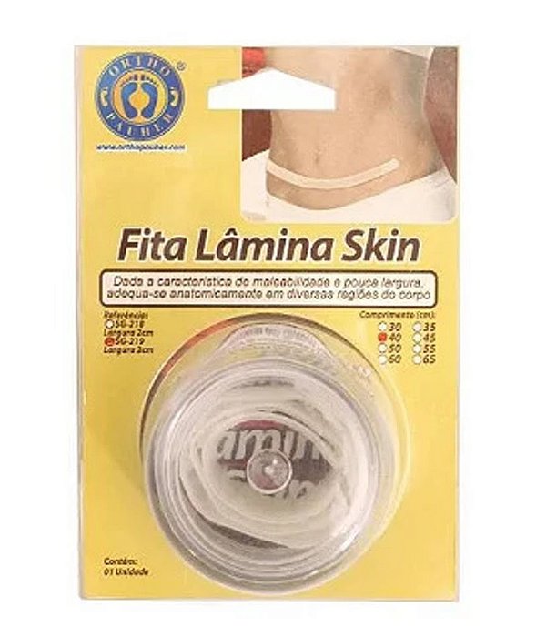 Fita De Silicone Lâmina Skin Ortho Pauher