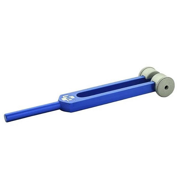 Diapasão De Alumínio Com Fixador Md Azul