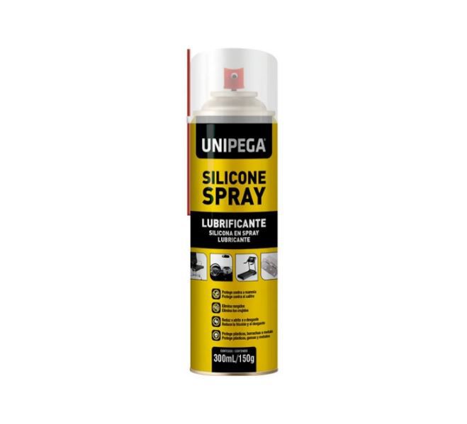 Spray Silicone Lubrificante 300ML Unipega