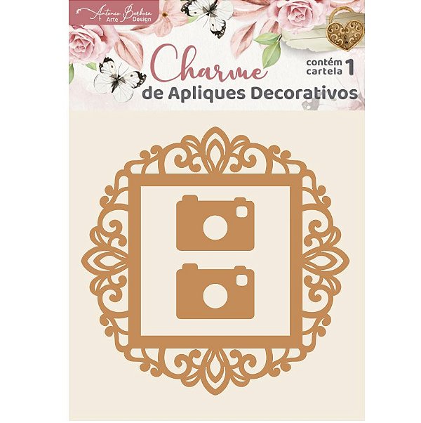 CHARME DE APLIQUES DECORATIVOS - MDF - DOILLY - 2101-38