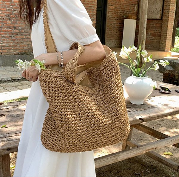 Bolsa de Palha  Camel