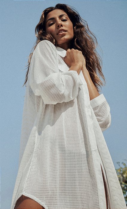 Chemise Telada Branca