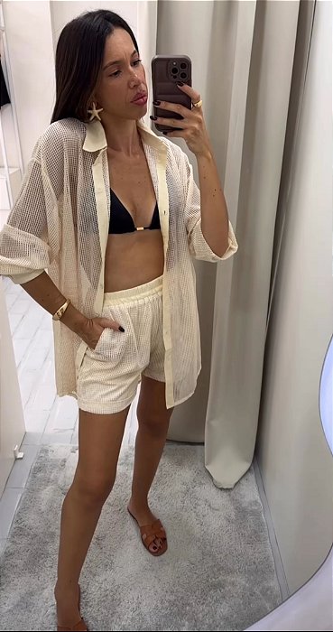 Conjunto Telado Off White