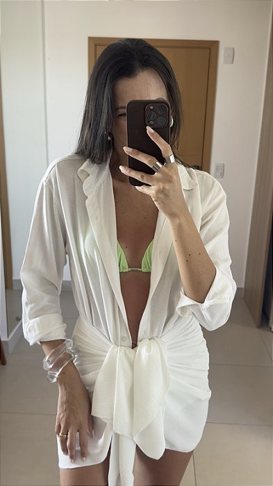 Camisa Linho Pérola