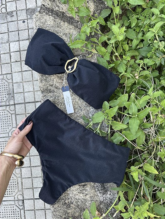 Caraíva Preto Hot Pants