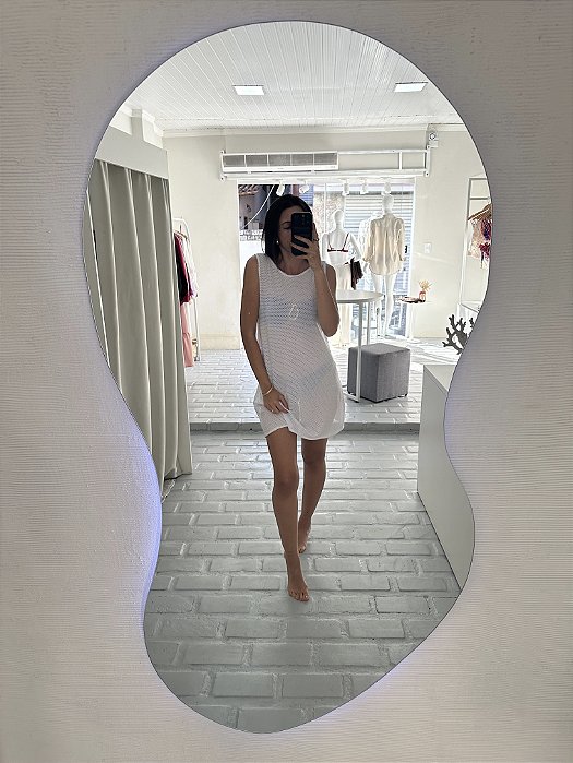 Vestido Curto Branco