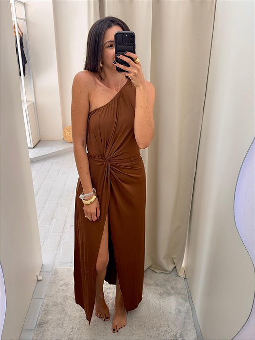 Vestido Santorini Marrom