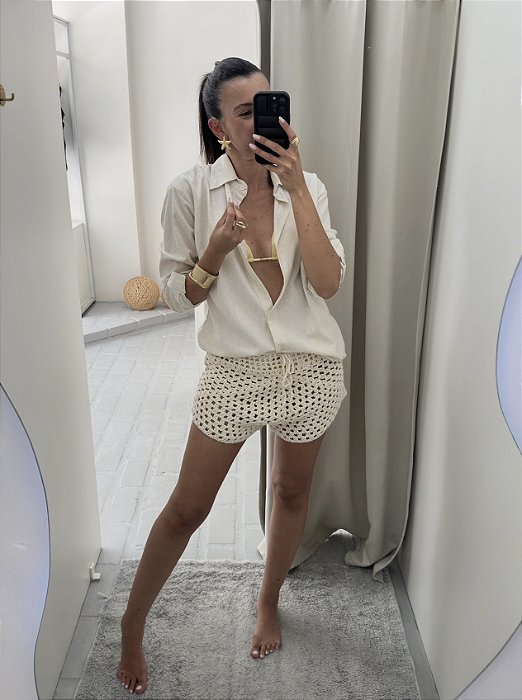 Short Crochê