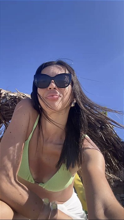 Biquíni Cortininha Verde Menta Lacinho