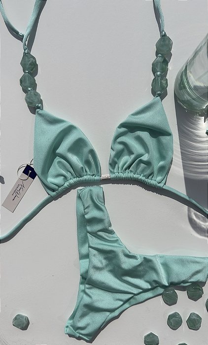 Biquíni Cortininha Acqua Pedras Asa Delta