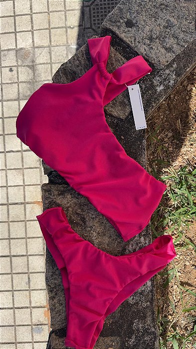 Biquíni Nula Manga Pink Asa Delta