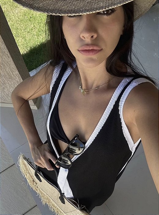Vestido Longo Sicília Preto