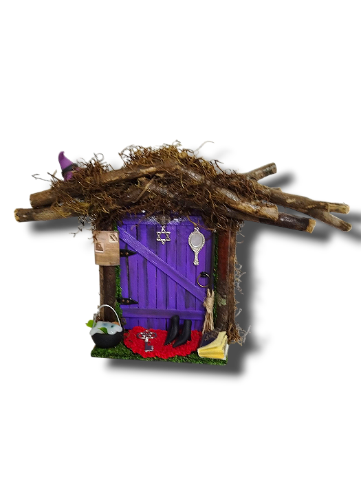 Porta de Bruxa - miniatura mágica