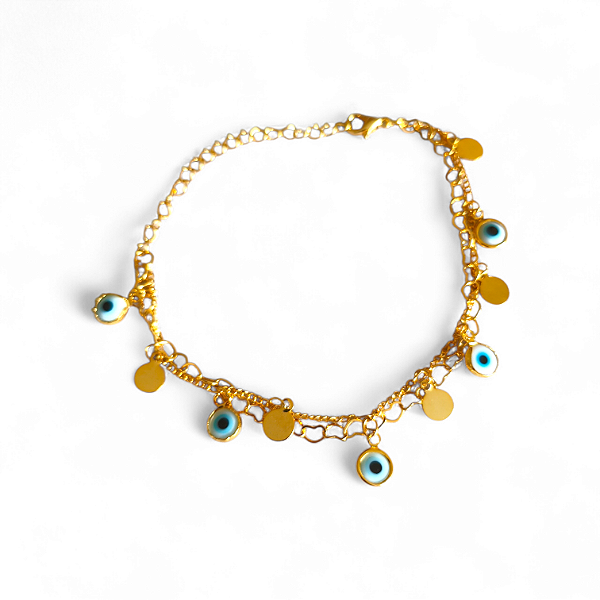 Pulseira dupla Olho-grego
