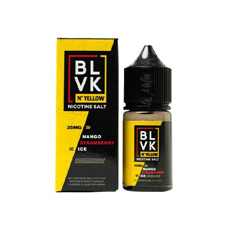 BLVK - Nic Salt N'Yellow Mango Strawberry Ice