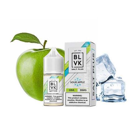 Blvk Salt Plus - Sour Apple ice