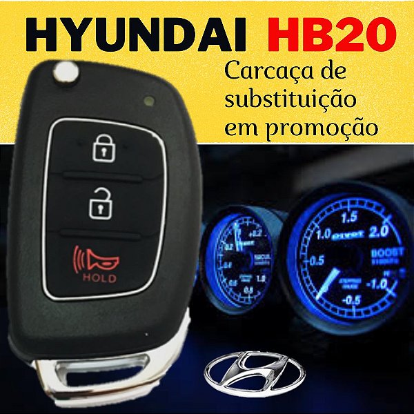 Chave Canivete Alarme Positron Flex Modelo HB20