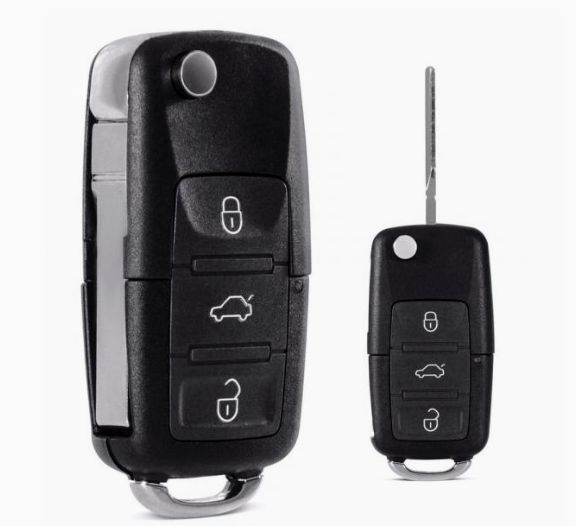 Kit 10 Carcaças Chave Canivete Volkswagen 3 Botões Modelo G5