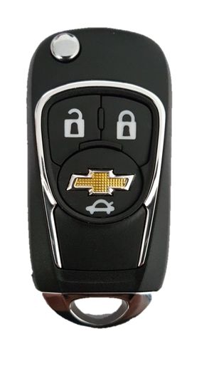 Carcaça Chave Canivete Chevrolet Adaptação Mod. Novo Onix Cruze Cobalt Prisma