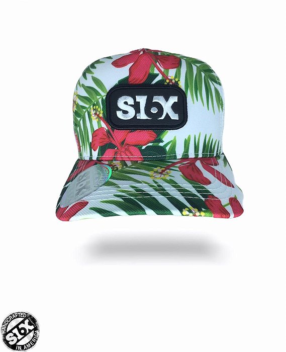 Trucker Hats ABA CURVA ''FLORAL''