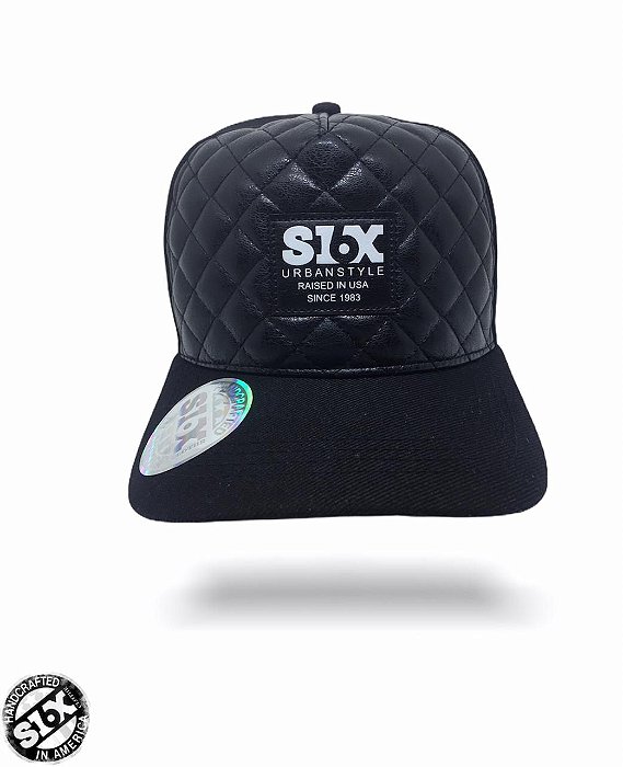 Trucker Couro Preto'' URBAN STYLE ''