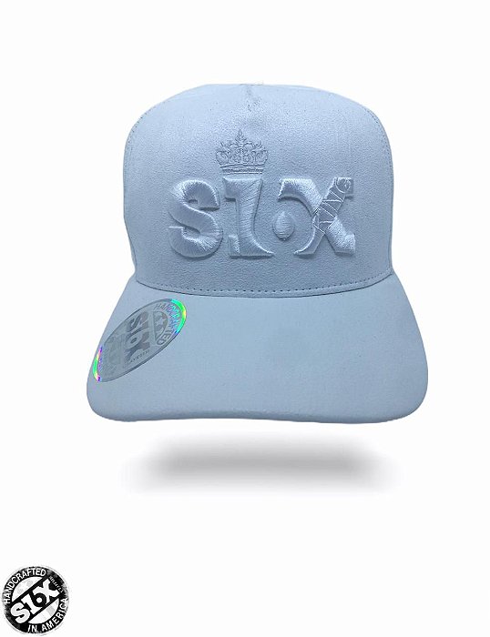 TRUCKER  ABA CURVA Branco '' ''SIX KING''''