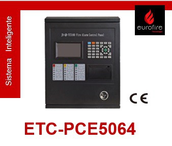 Painel de Detecção e Alarme de Incêndio Inteligente, com CE - Eurofire Tecnologia
