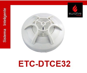 Detector Termovelocimétrico Endereçável Inteligente, com CE - Eurofire Tecnologia