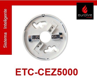 Base de Detector Endereçável Inteligente, com CE - Eurofire Tecnologia