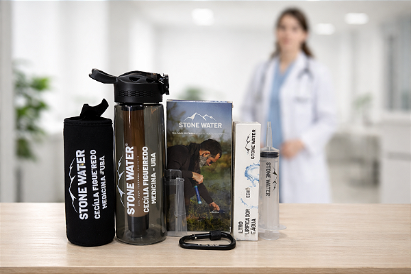 Garrafa Stone Water PERSONALIZADA com seu nome!