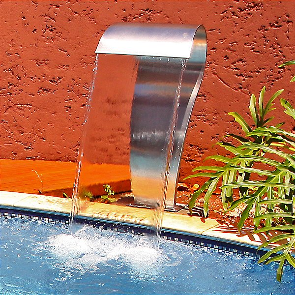 Cascata Para Piscinas Canyon Jr Aço Inox 304