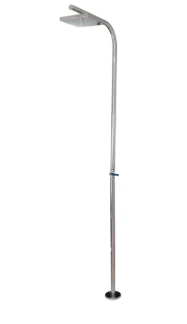 Ducha Para Piscinas de Piso Quadrada Altura 235cm Barcelona Square