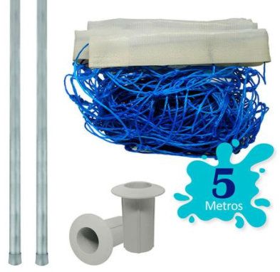 Kit Volei Para Piscinas Biribol 5 Metros
