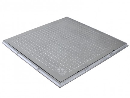 Tampão de Alumínio Fundido 50 x 50 Simples Rebaixada