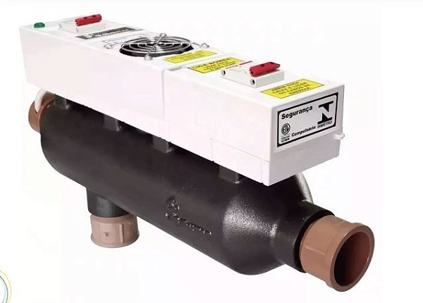 Aquecedor de Piscina Até 60 Mil Litros Manual Bi/Mono 14Kw 220V