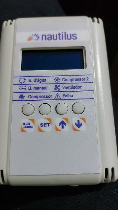 Controle de Comando Com Fio Para Trocador de Calor Nautilus Até 1000 Metros