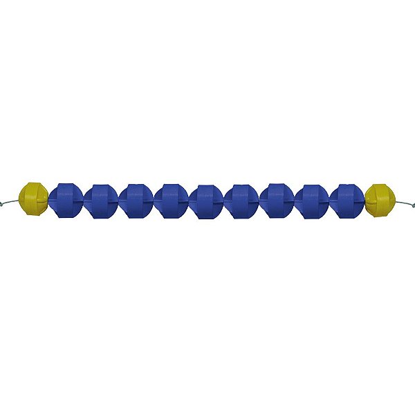 Raia Flutuante Oficial Anti Marola 5m Linear Azul