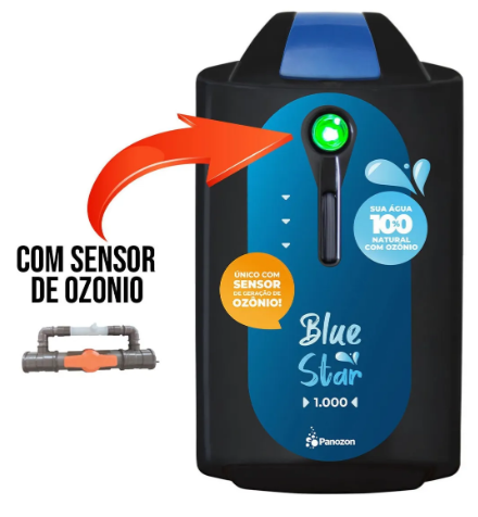 Sistema Tratamento com Ozônio Blue Star 1.000 Até 25 Mil Litros - DESCONTOS PROMOCIONAIS