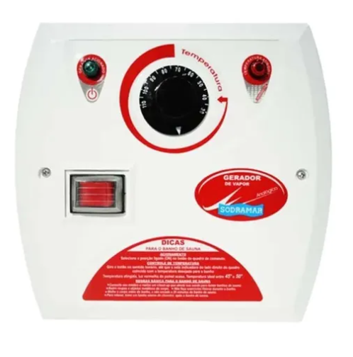 Comando Analógico para Gerador de vapor Compact Line com 4 m de cabo - Sodramar