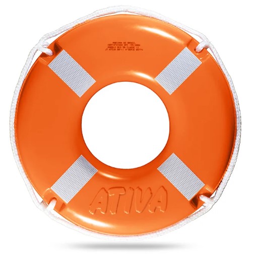Boia Salva Vidas Diâmetro Externo 50cm - Classe II - PRONTA ENTREGA